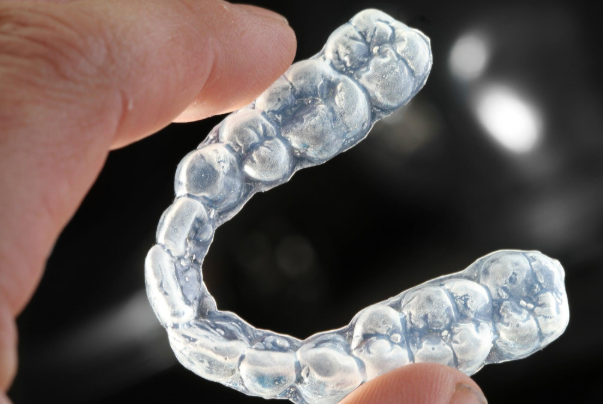 Custom dental nightguard designed to protect teeth during sleep